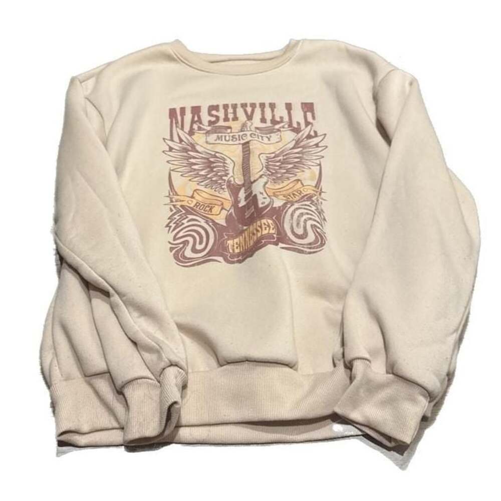 Nashville Tennessee Flowers Lightweight Sweatshirt